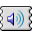 clipping,sound,voice icon