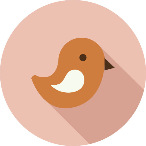 The Bird svg vector icon