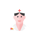 1, nurse svg vector icon