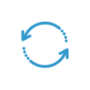 arrow, cycle, interface, update svg vector icon