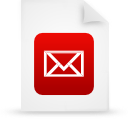 document, file, paper, red icon