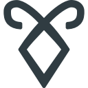 instruments, logo, mortal, movie, rune svg vector icon