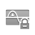 wave,amplify,amplitude,lock icon