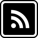 media, rss, social svg vector icon