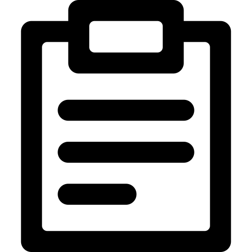 Order svg vector icon