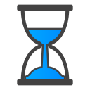 hourglass svg vector icon