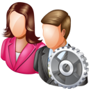 accounts, config, user icon