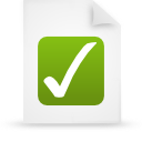 document, file, green, paper icon