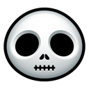 halloween, skellington, skull icon
