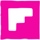 flipboard, ink, media, pen, social icon