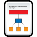 document,organization,chart,graph,file,paper icon