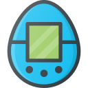 game, retro, tamagotchi, toy, video svg vector icon