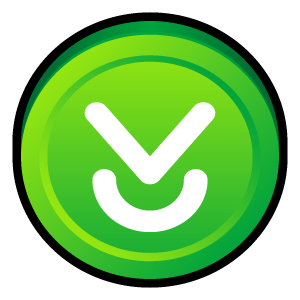 download,badge,descending,fall,decrease,down,descend icon