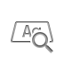 silver,zoom icon