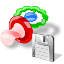 pacifier,save icon