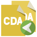file,format,cda,left icon