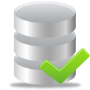 accept, database icon