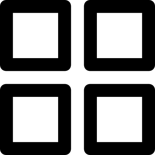 Grid svg vector icon