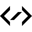code, source svg vector icon
