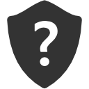 question,shield icon