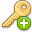 key,add,plus,password icon