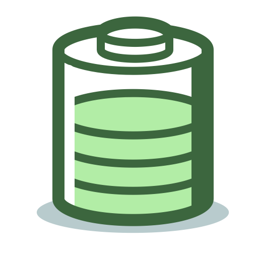 Charged Battery svg vector icon