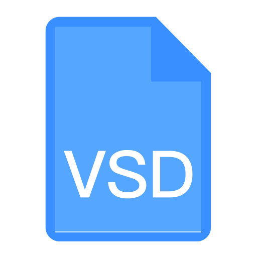 Vsd With svg vector icon