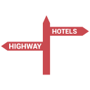 road, sign, two, way svg vector icon