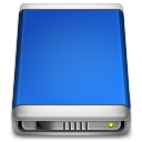 internal,drive,blue icon