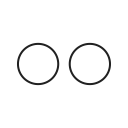 communication, flickr, internet, logo, technology, video, website svg vector icon