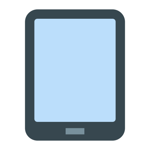 Tablet Android svg vector icon