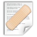 text,patch,file,document icon