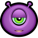 alien, avatar, cyclops, emot, monster, monsters icon