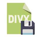 file,format,divx,diskette icon