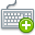 keyboard,add,plus icon