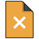 delete, documents, file, format, paper, remove svg vector icon