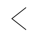 arrow, left svg vector icon