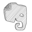 copy, evernote icon