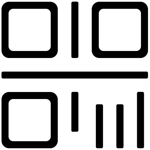My Two Dimensional Code svg vector icon
