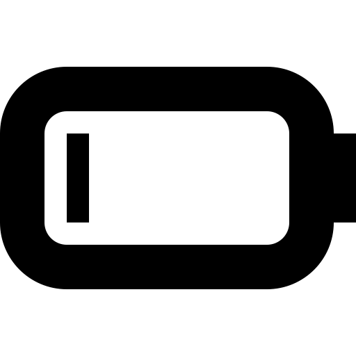 Battery svg vector icon