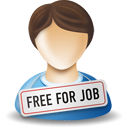 for job, person icon