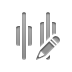 distribute,horizontal,center,pencil icon