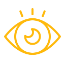 eye, idea, look, view, vision, watch svg vector icon