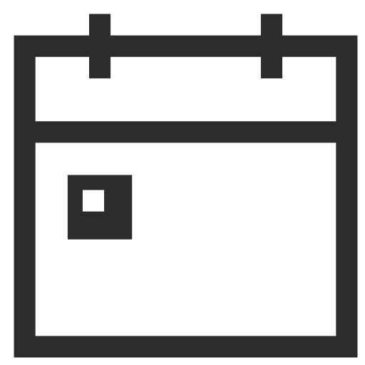 Calendar svg vector icon