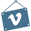 vimeo svg vector icon