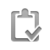 clipboard,checkmark icon