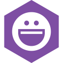 hexagon, media, messenger, social, yahoo svg vector icon