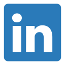 linkedin, logo, network, social svg vector icon