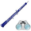 oboe,search,instrument,find,seek icon
