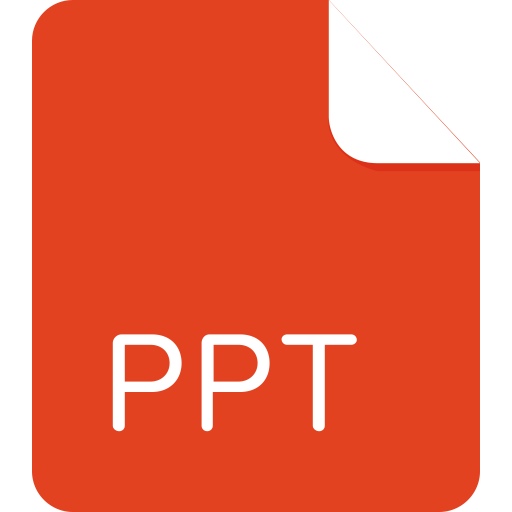 Ppt svg vector icon